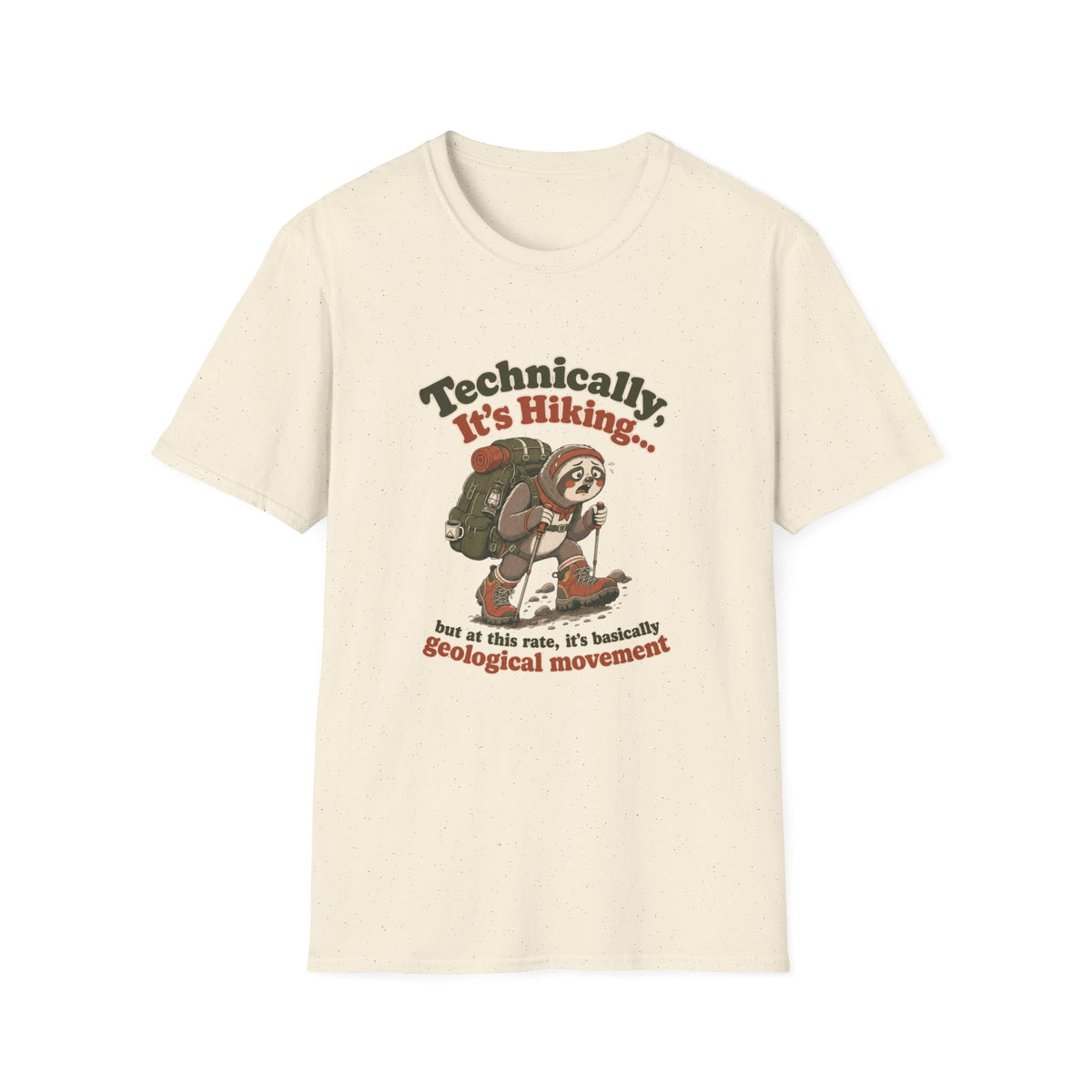 Geological Pace Sloth T-Shirt