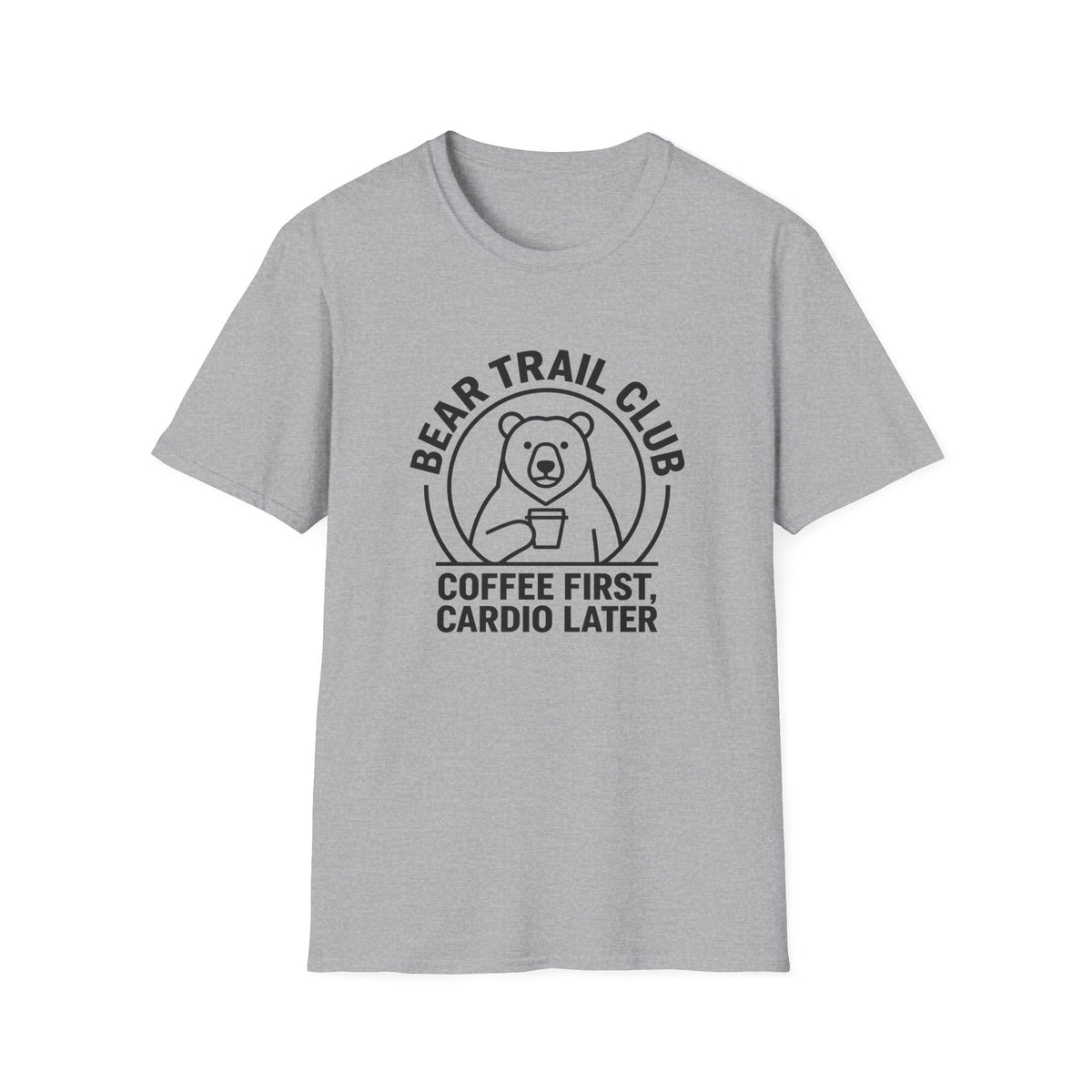 Coffee First Bear T-Shirt