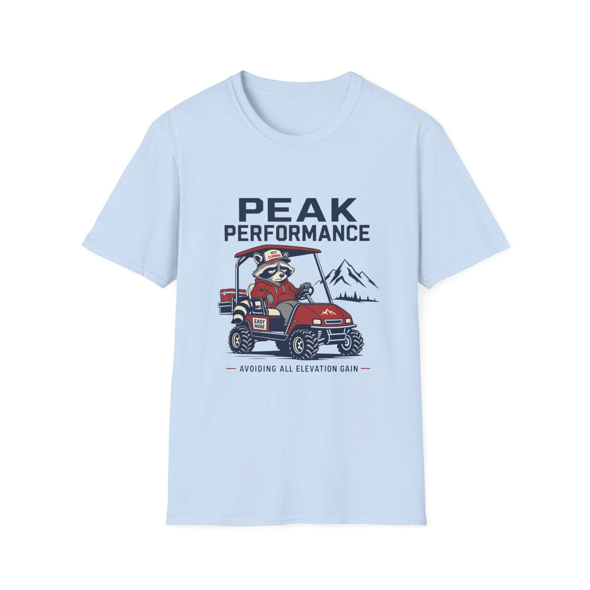 Easy Mode Raccoon T-Shirt