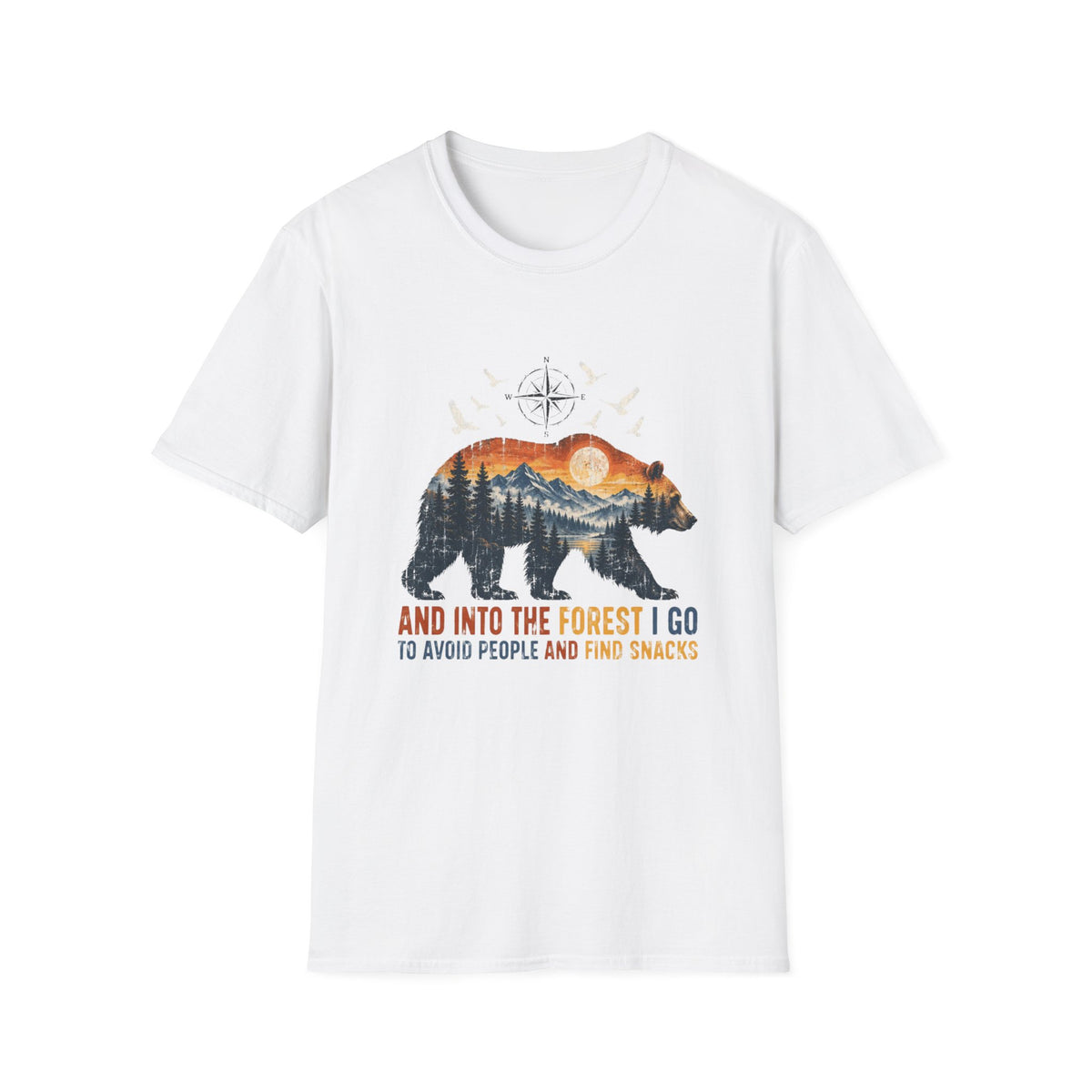 Forest Escape Bear T-Shirt