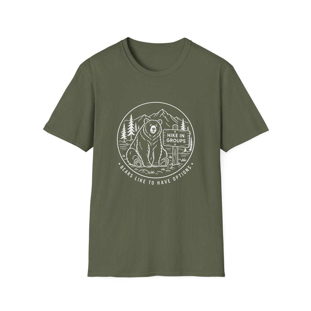 Bear Safety Options T-Shirt