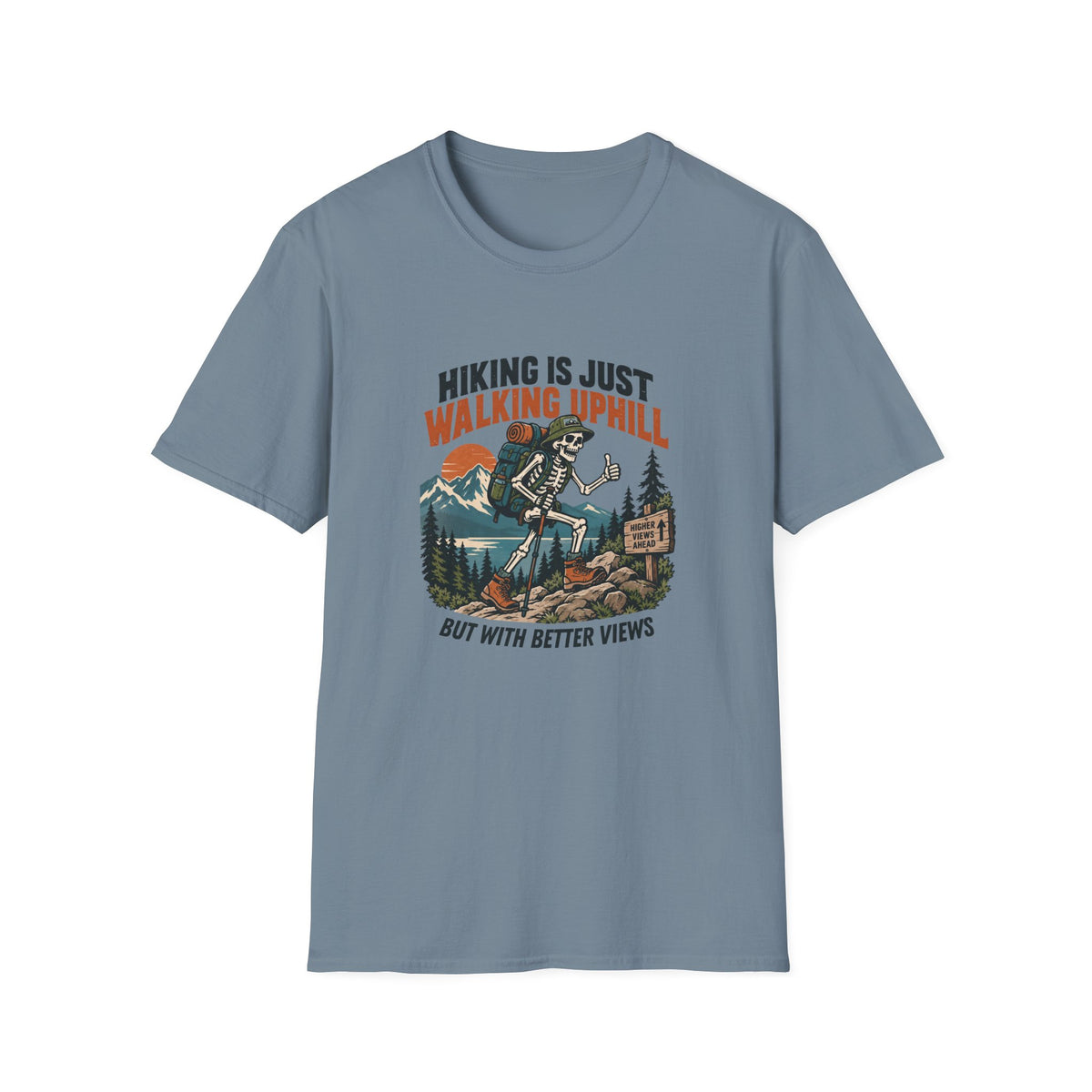 Walking Uphill T-Shirt