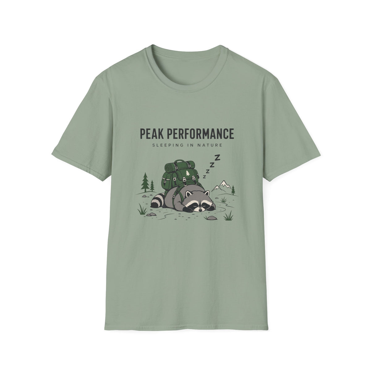 Sleeping Raccoon T-Shirt