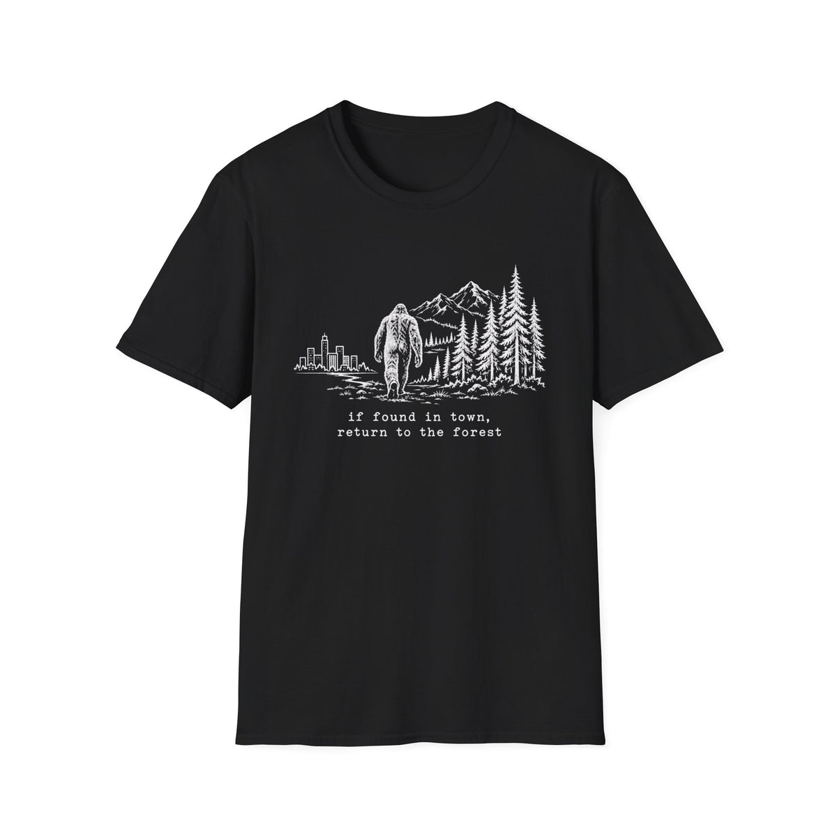 Bigfoot Town Escape T-Shirt
