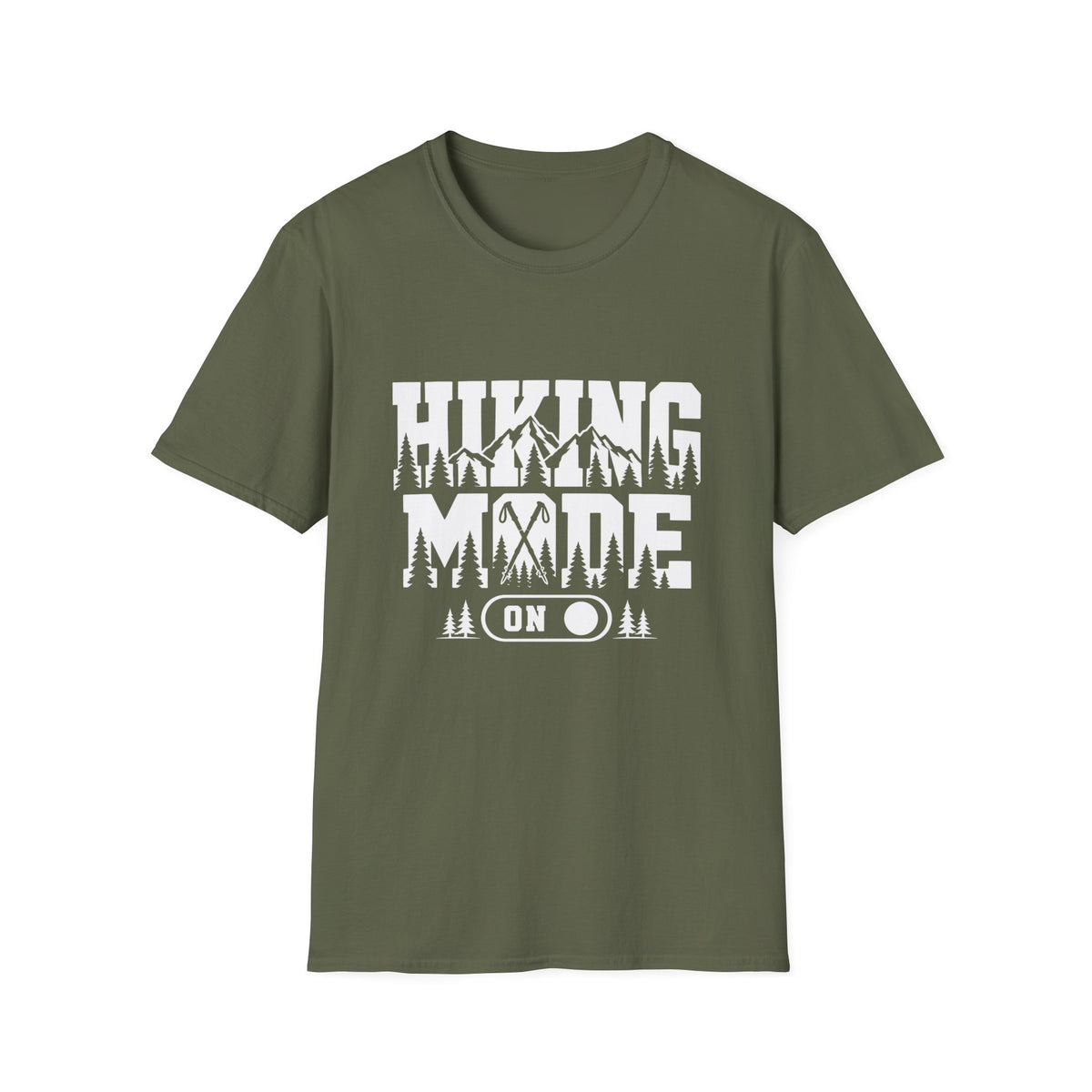Hiking Mode On T-Shirt