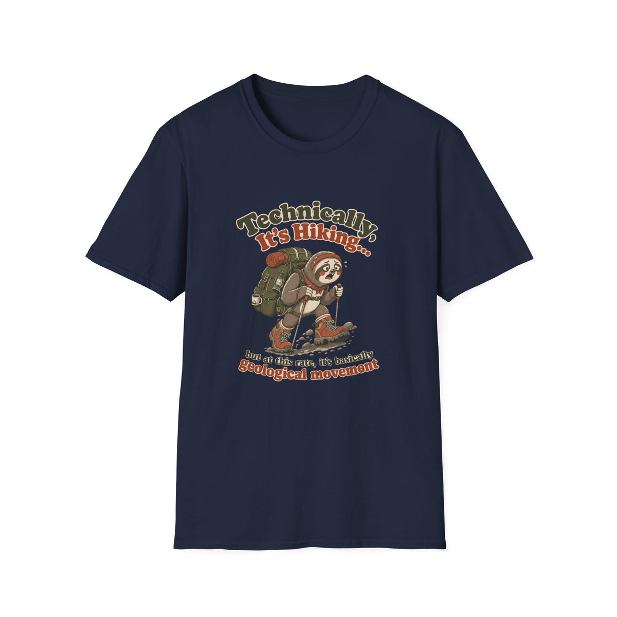 Geological Pace Sloth T-Shirt