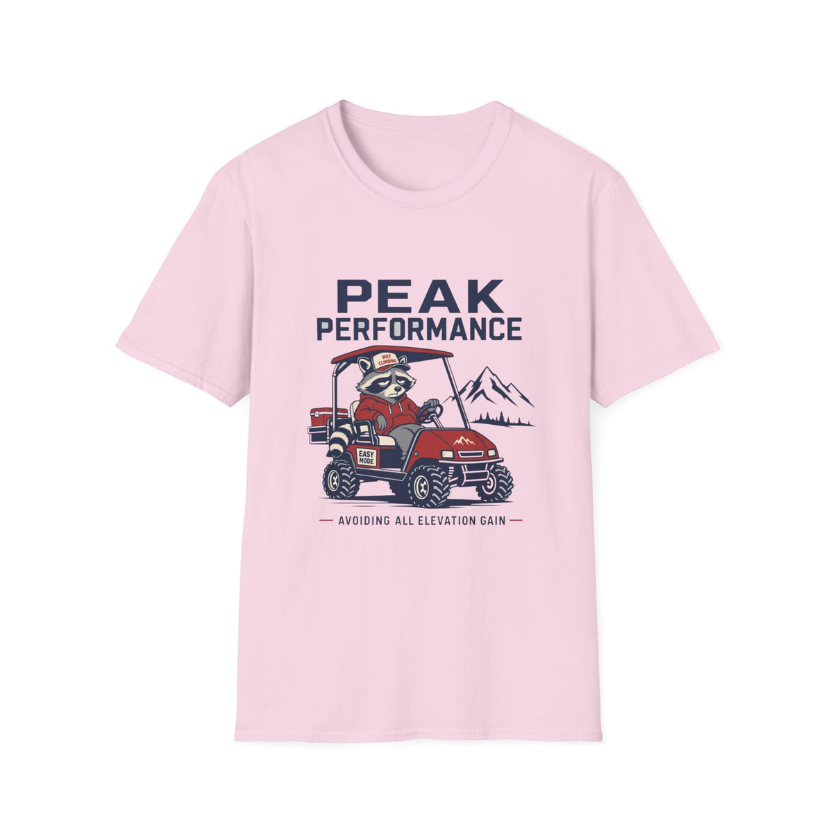 Easy Mode Raccoon T-Shirt