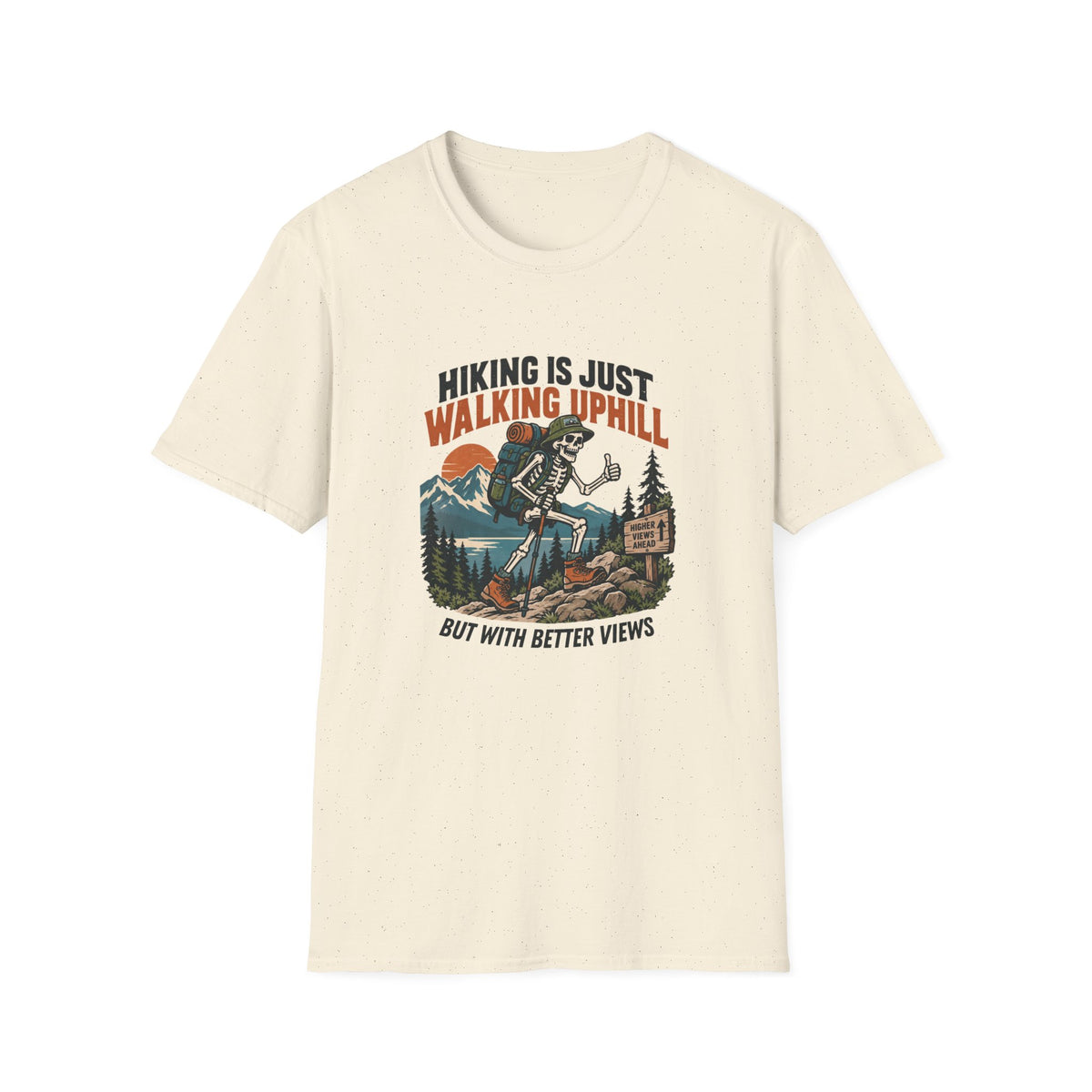 Walking Uphill T-Shirt