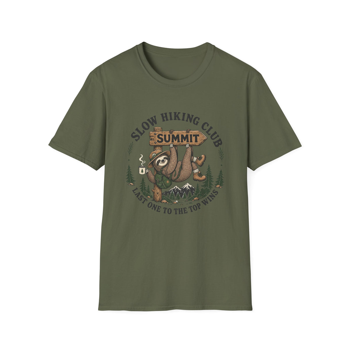 Sloth Summit Club T-Shirt