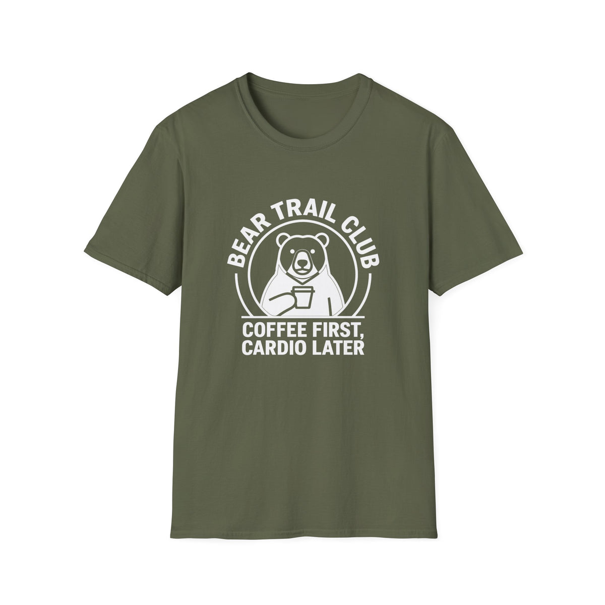 Coffee First Bear T-Shirt