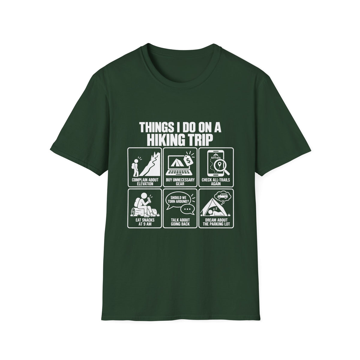 Hiking Trip Routine T-Shirt