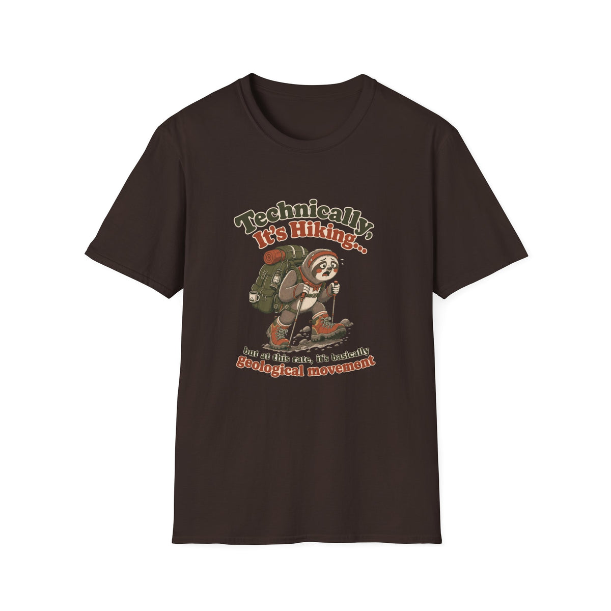 Geological Pace Sloth T-Shirt