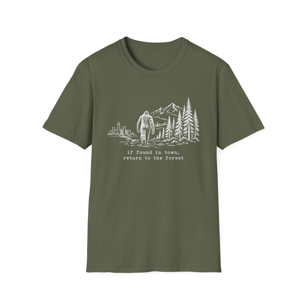 Bigfoot Town Escape T-Shirt