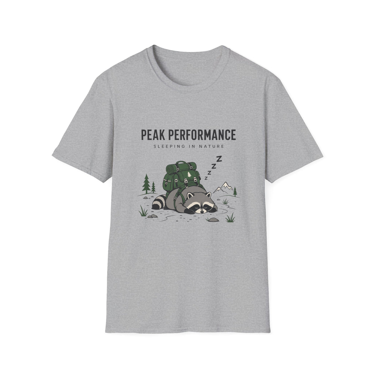 Sleeping Raccoon T-Shirt
