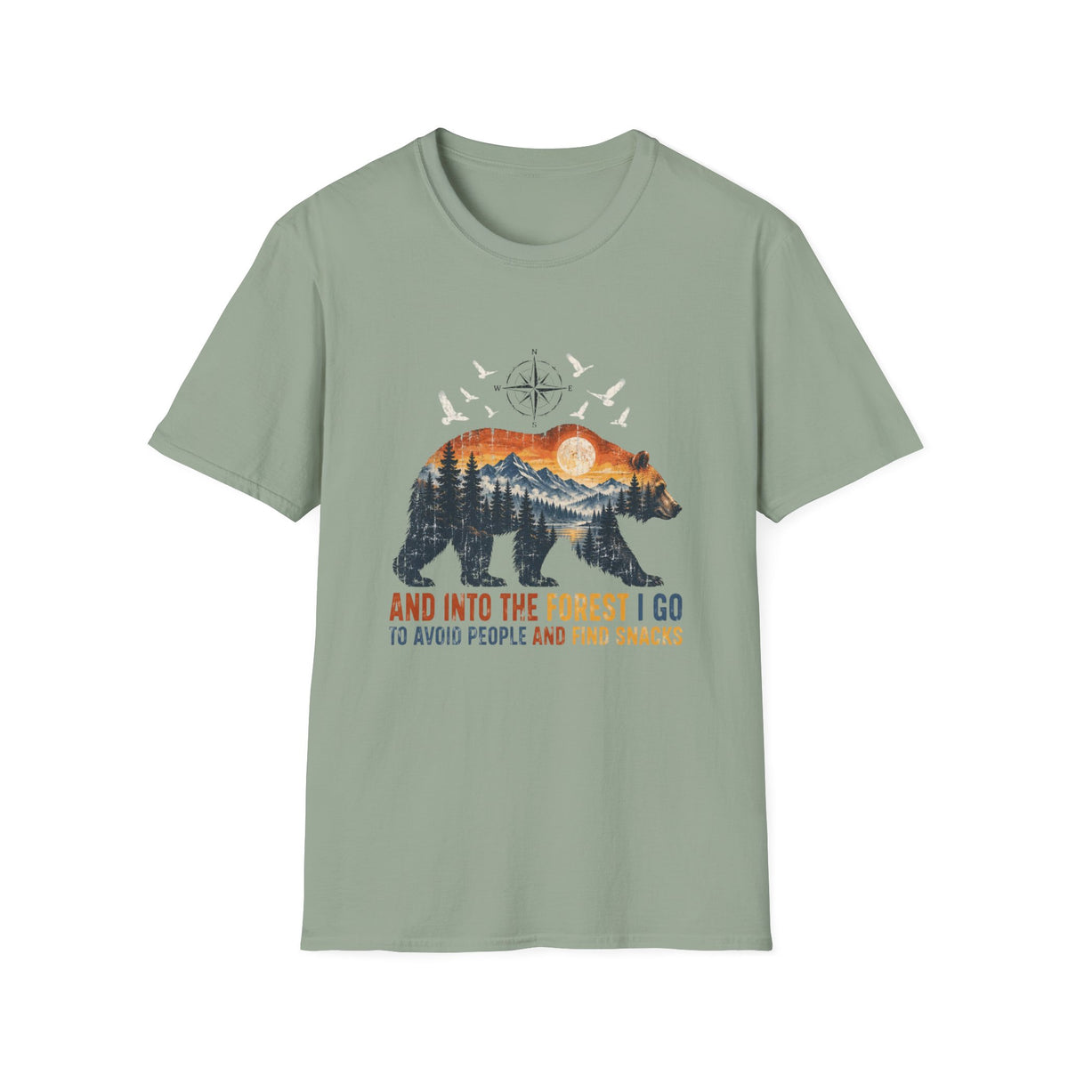 Forest Escape Bear T-Shirt