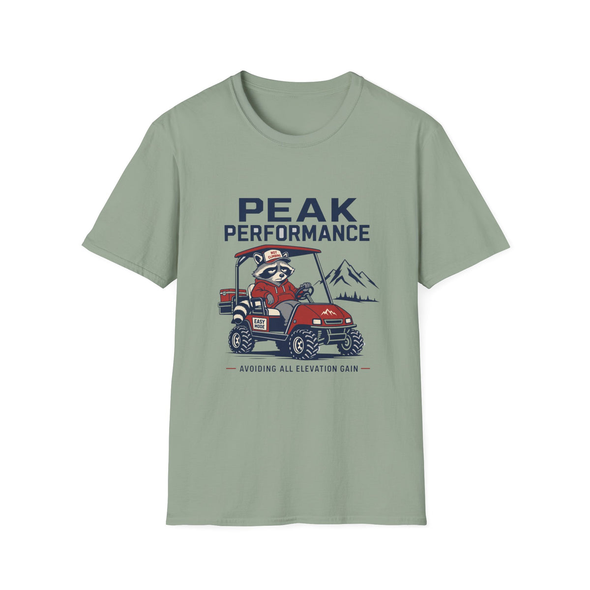 Easy Mode Raccoon T-Shirt