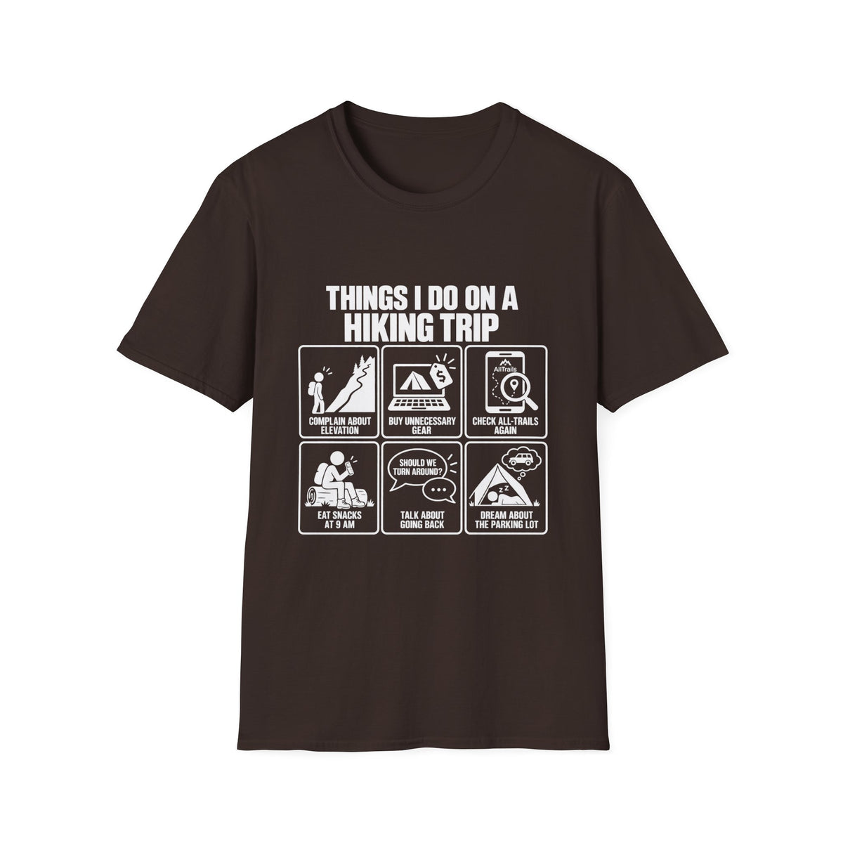 Hiking Trip Routine T-Shirt