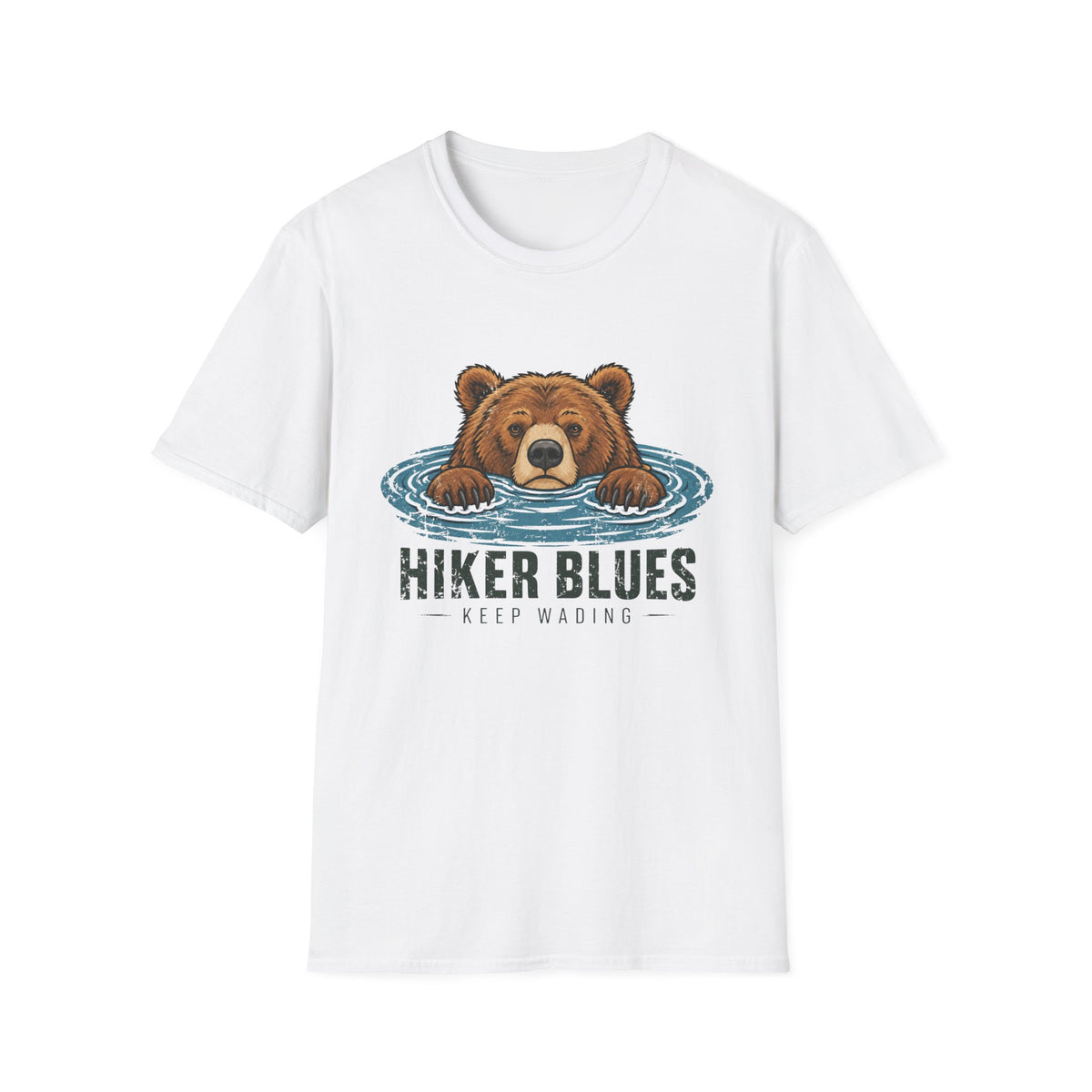 Bear Hiker Blues T-Shirt