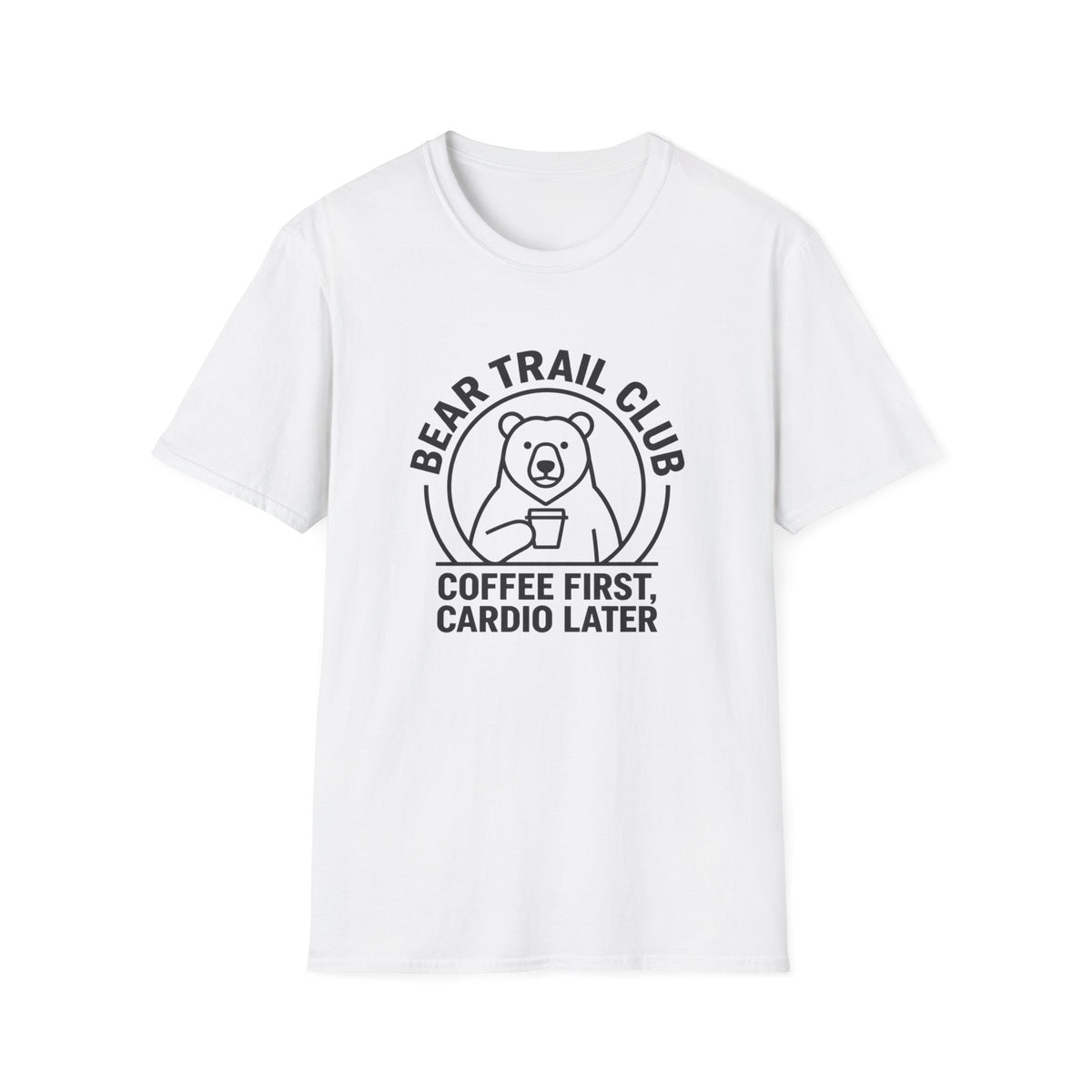 Coffee First Bear T-Shirt