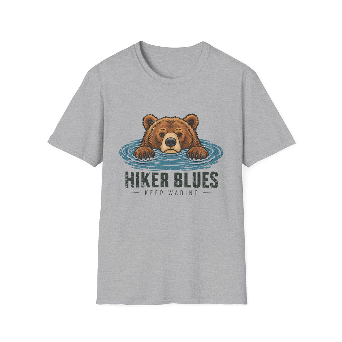 Bear Hiker Blues T-Shirt