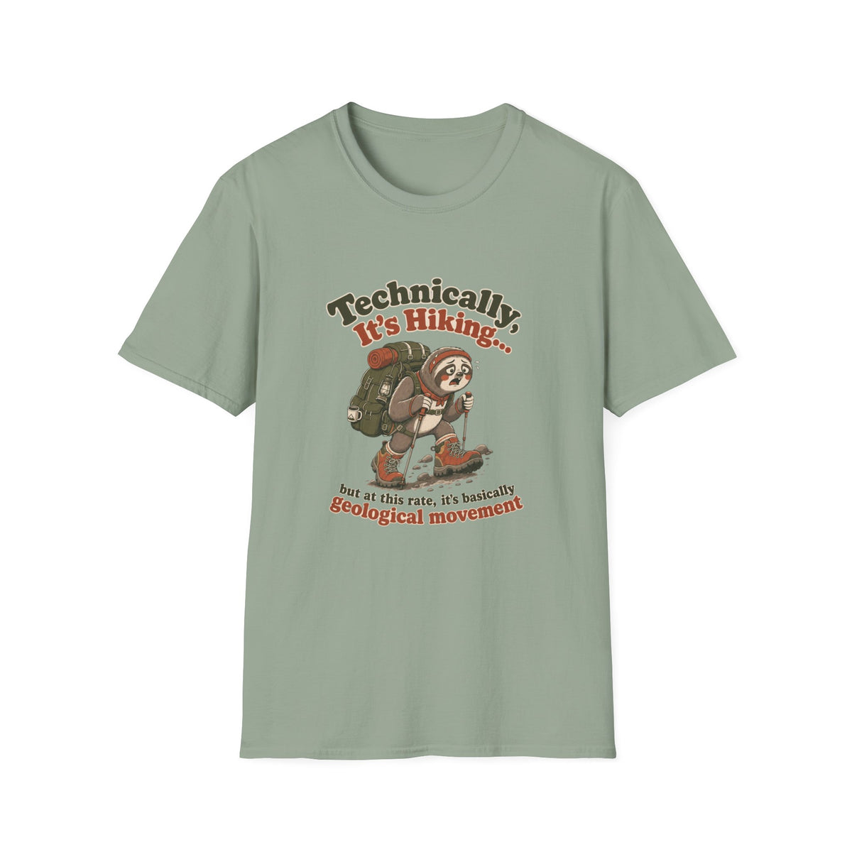 Geological Pace Sloth T-Shirt