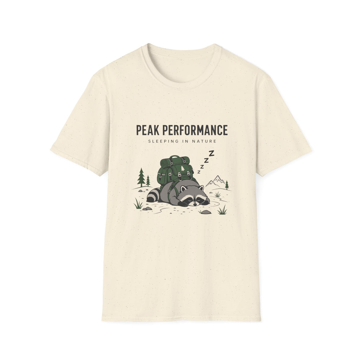 Sleeping Raccoon T-Shirt