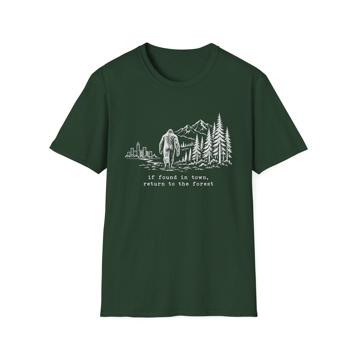 Bigfoot Town Escape T-Shirt