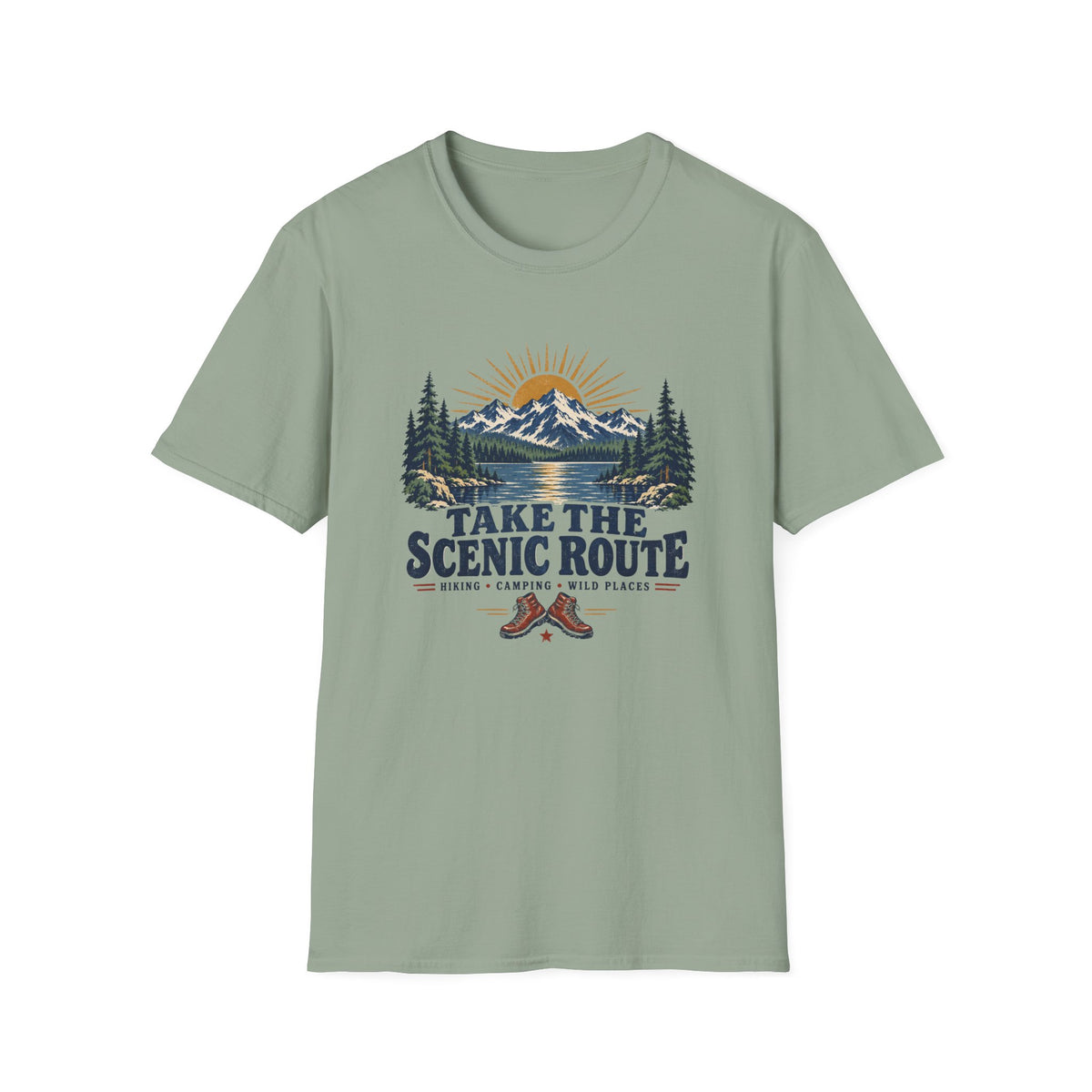 Scenic Route Boots T-Shirt