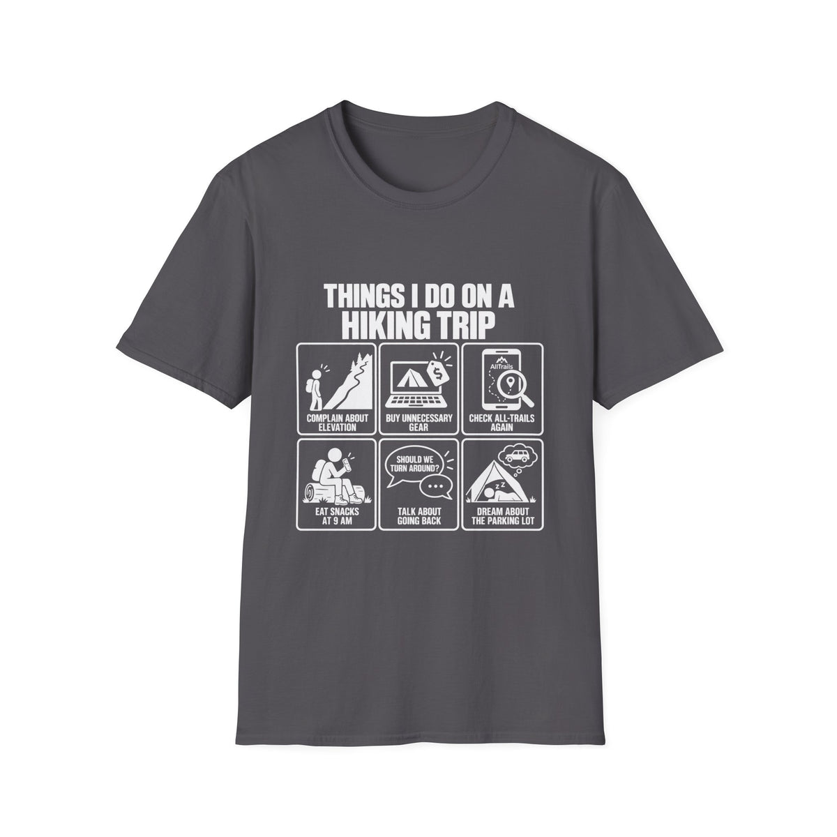 Hiking Trip Routine T-Shirt