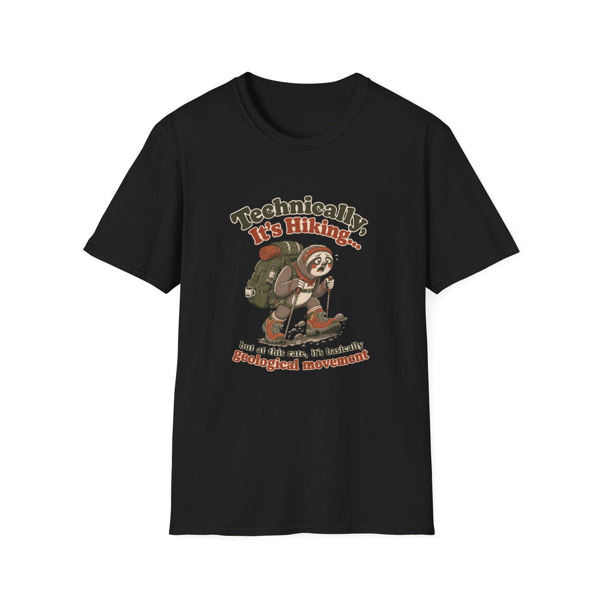 Geological Pace Sloth T-Shirt