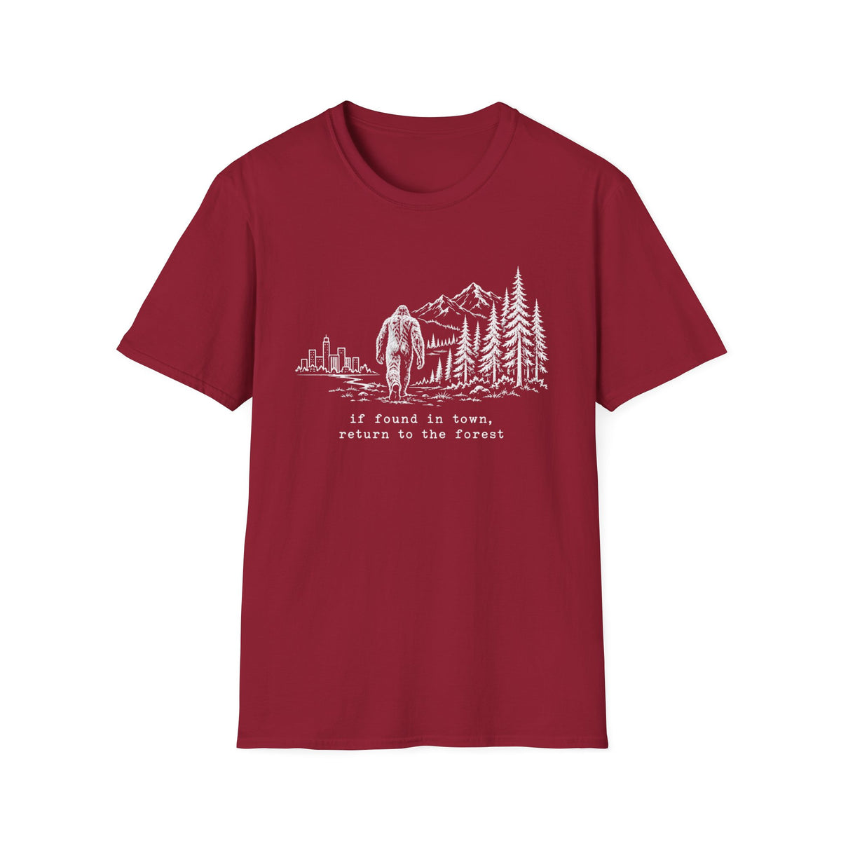 Bigfoot Town Escape T-Shirt