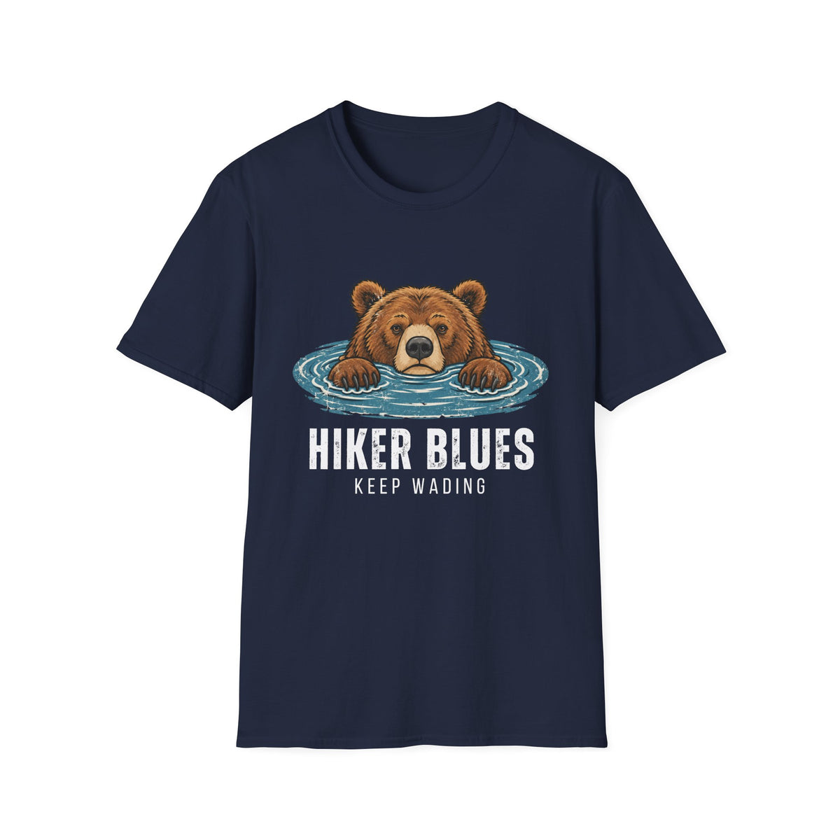 Bear Hiker Blues T-Shirt