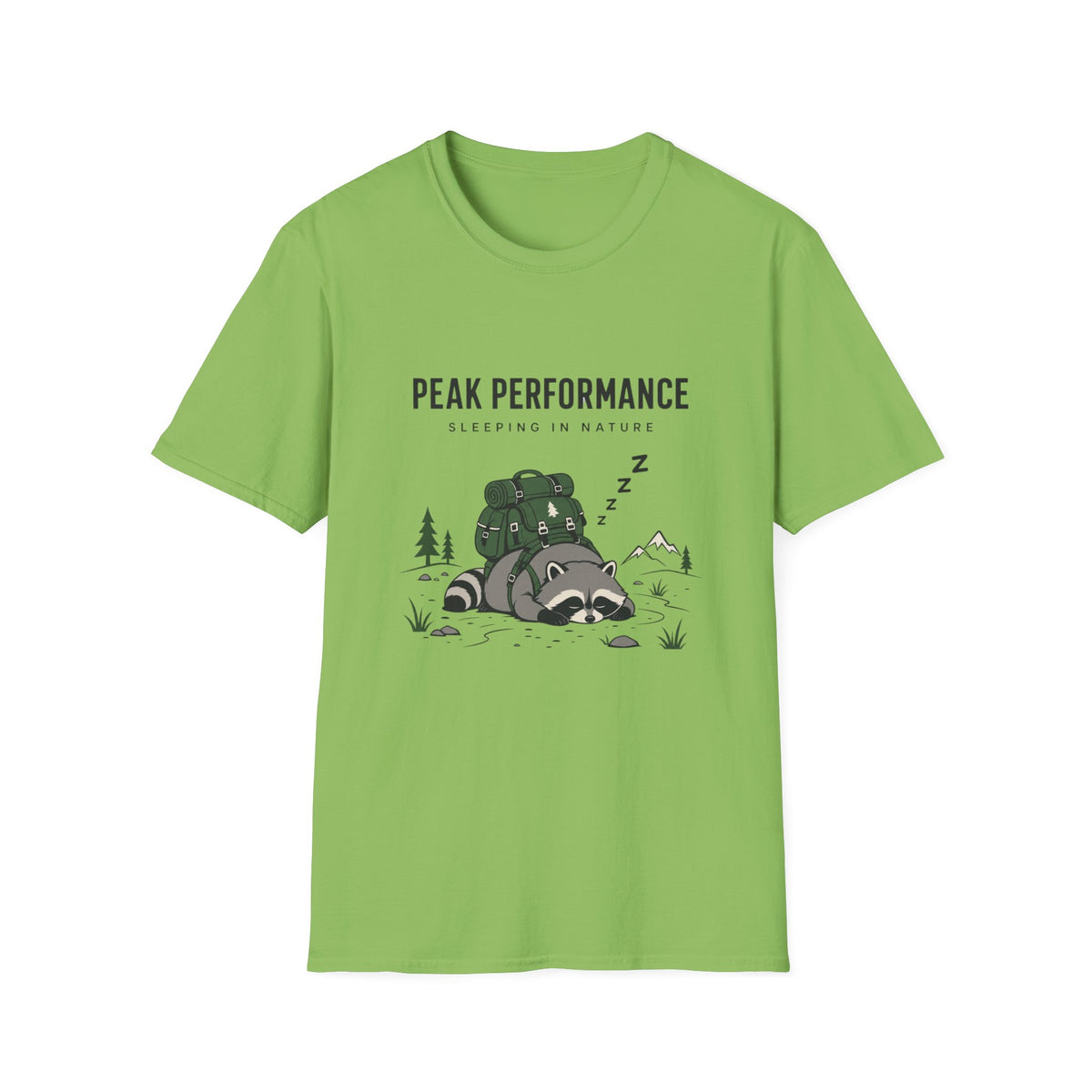 Sleeping Raccoon T-Shirt