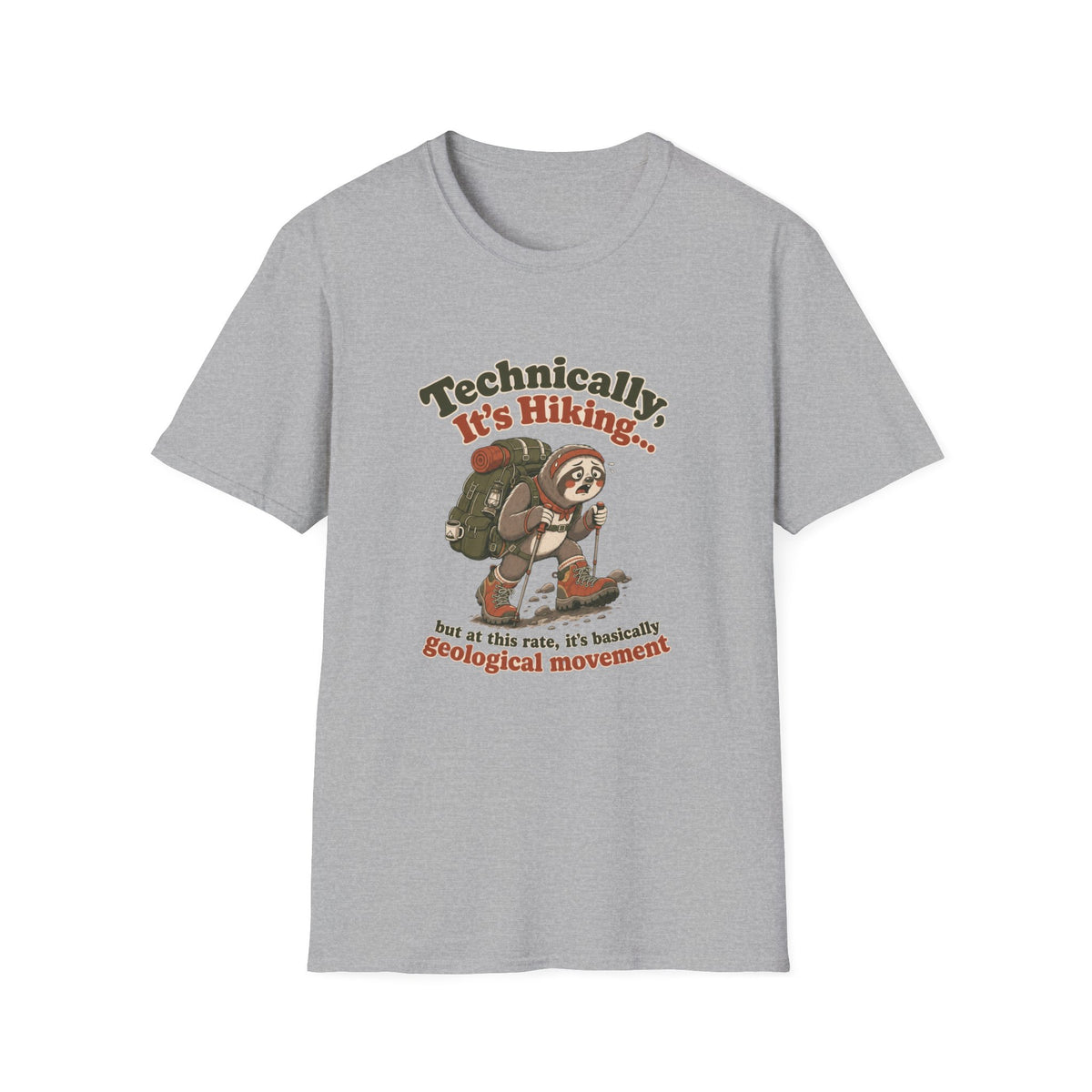 Geological Pace Sloth T-Shirt