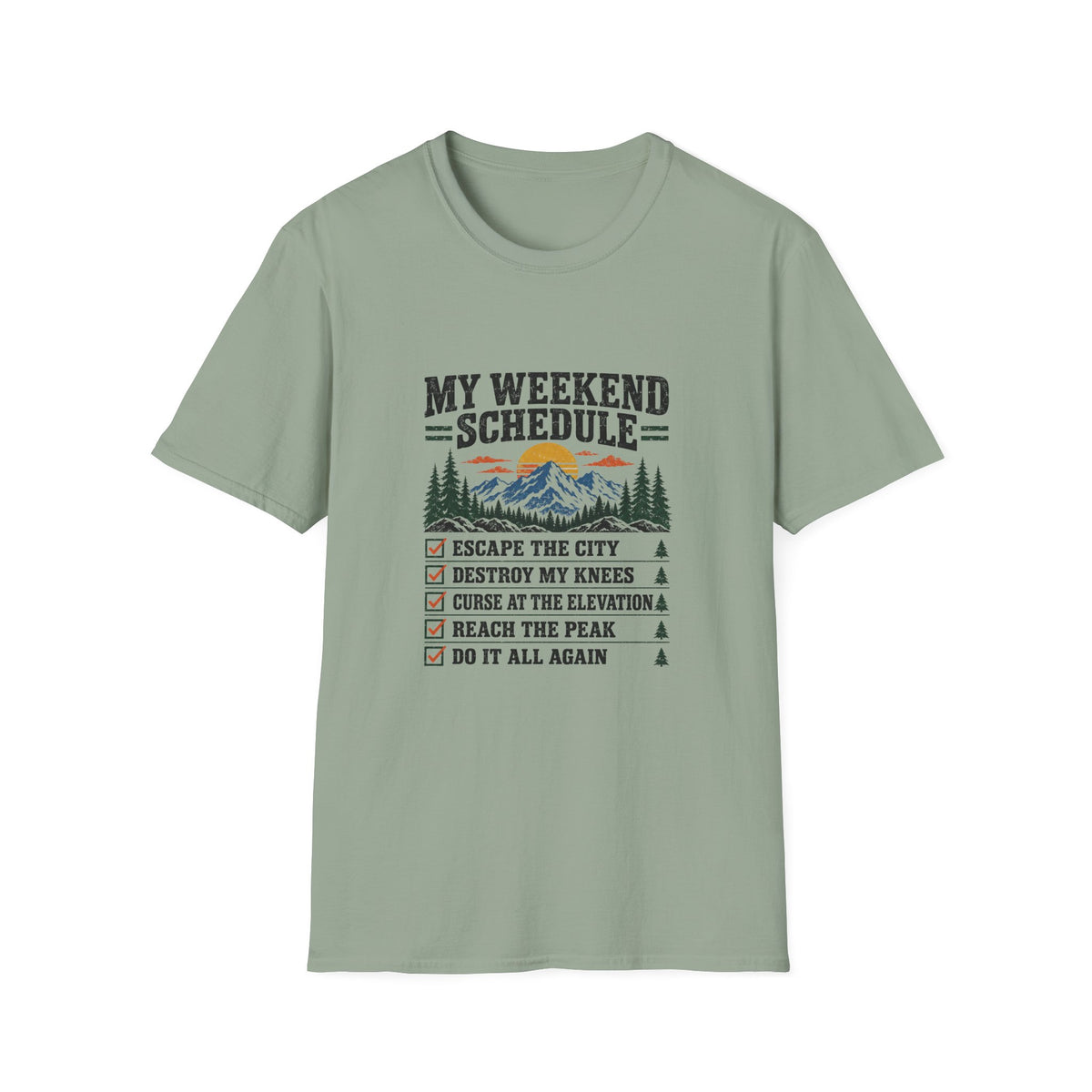 Weekend Schedule T-Shirt