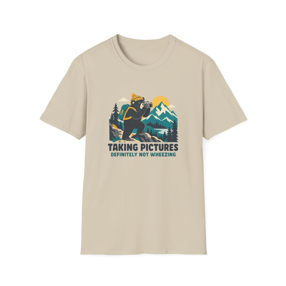 Not Wheezing Bear T-Shirt