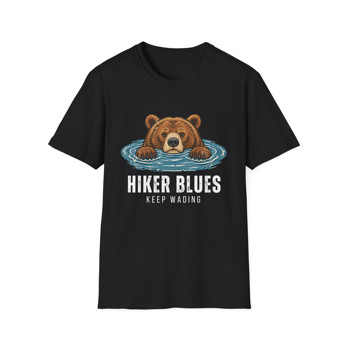 Bear Hiker Blues T-Shirt