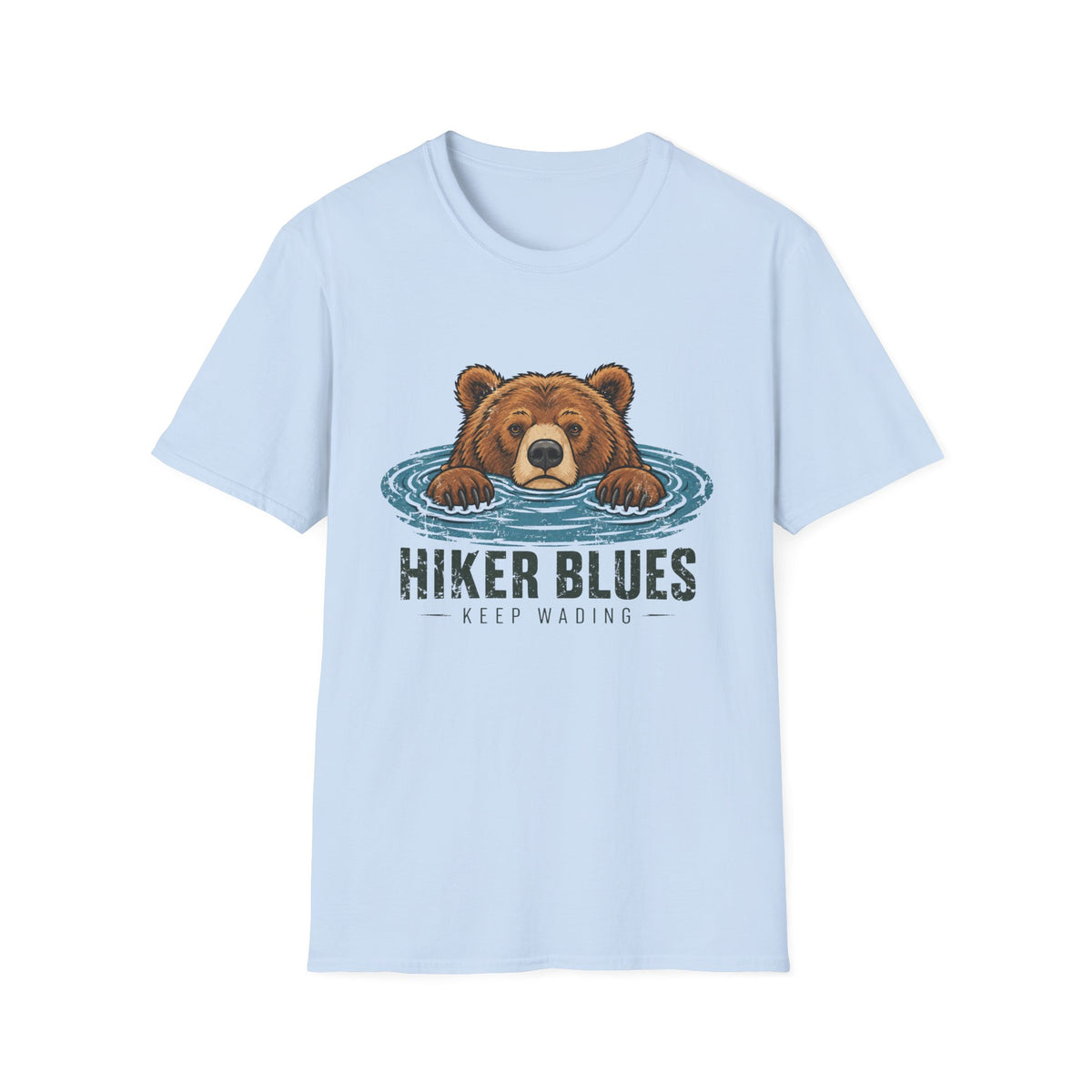 Bear Hiker Blues T-Shirt