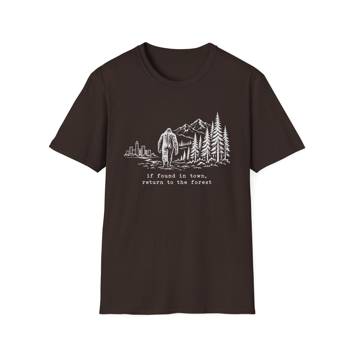 Bigfoot Town Escape T-Shirt