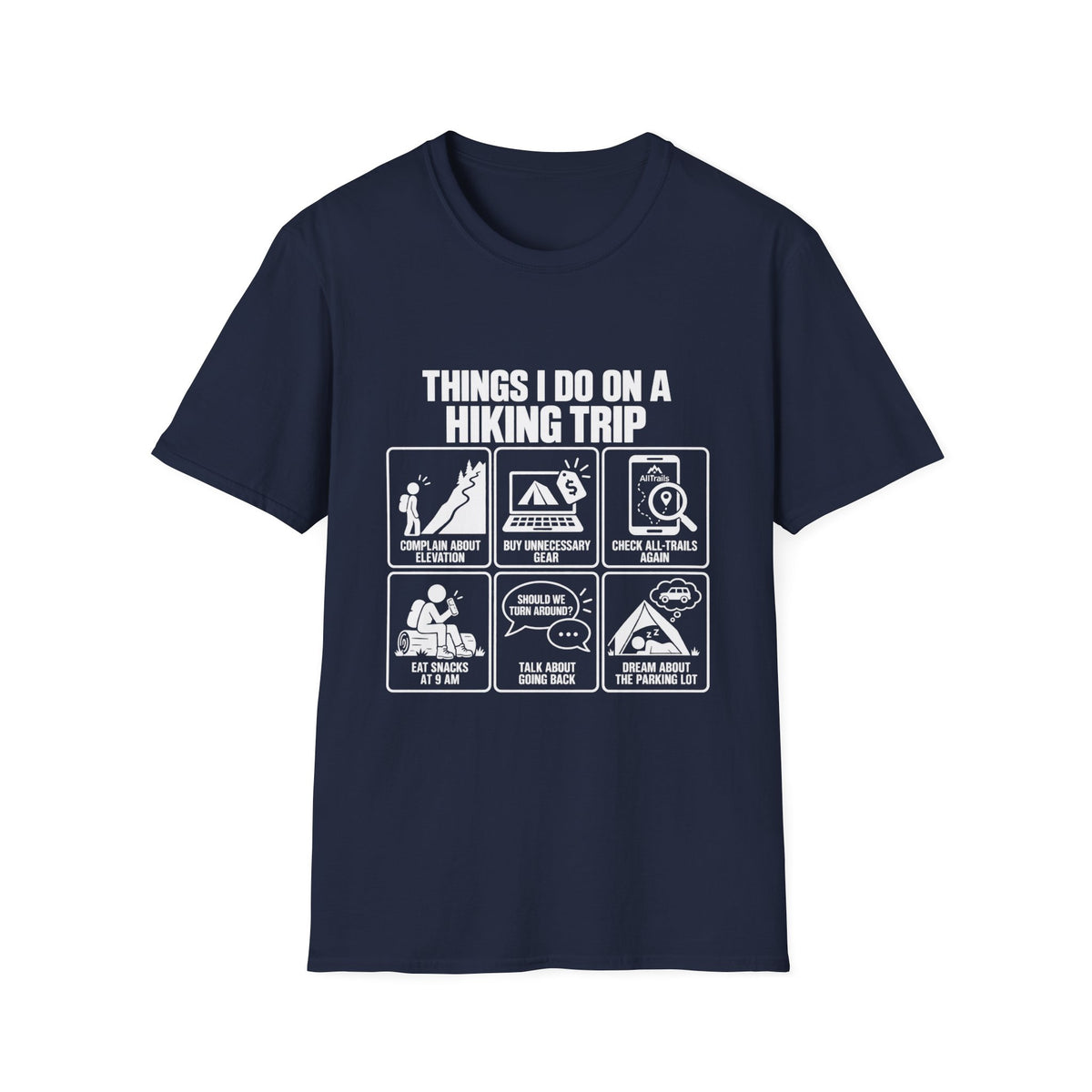 Hiking Trip Routine T-Shirt