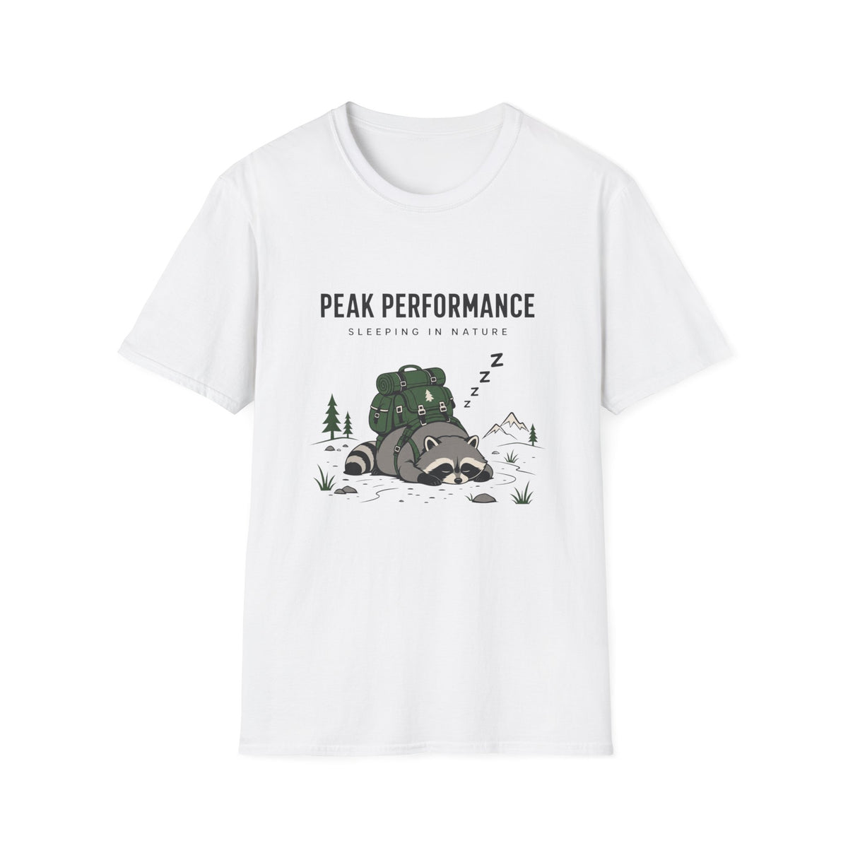 Sleeping Raccoon T-Shirt
