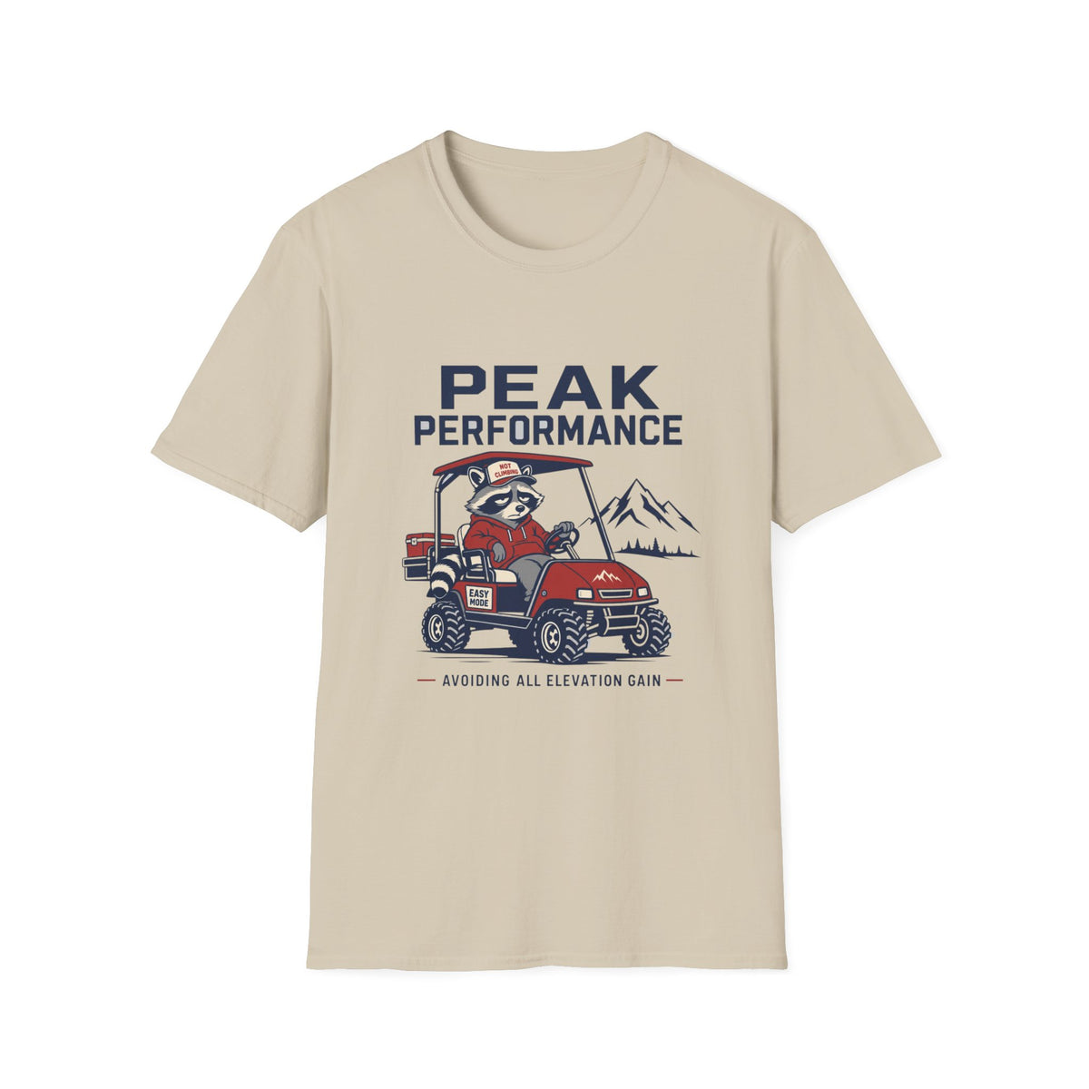 Easy Mode Raccoon T-Shirt