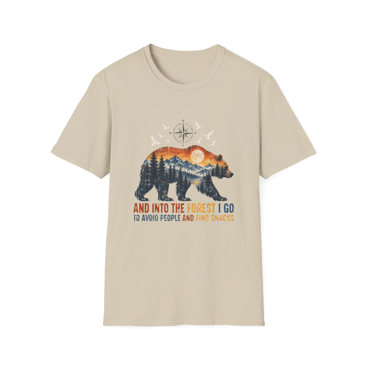 Forest Escape Bear T-Shirt