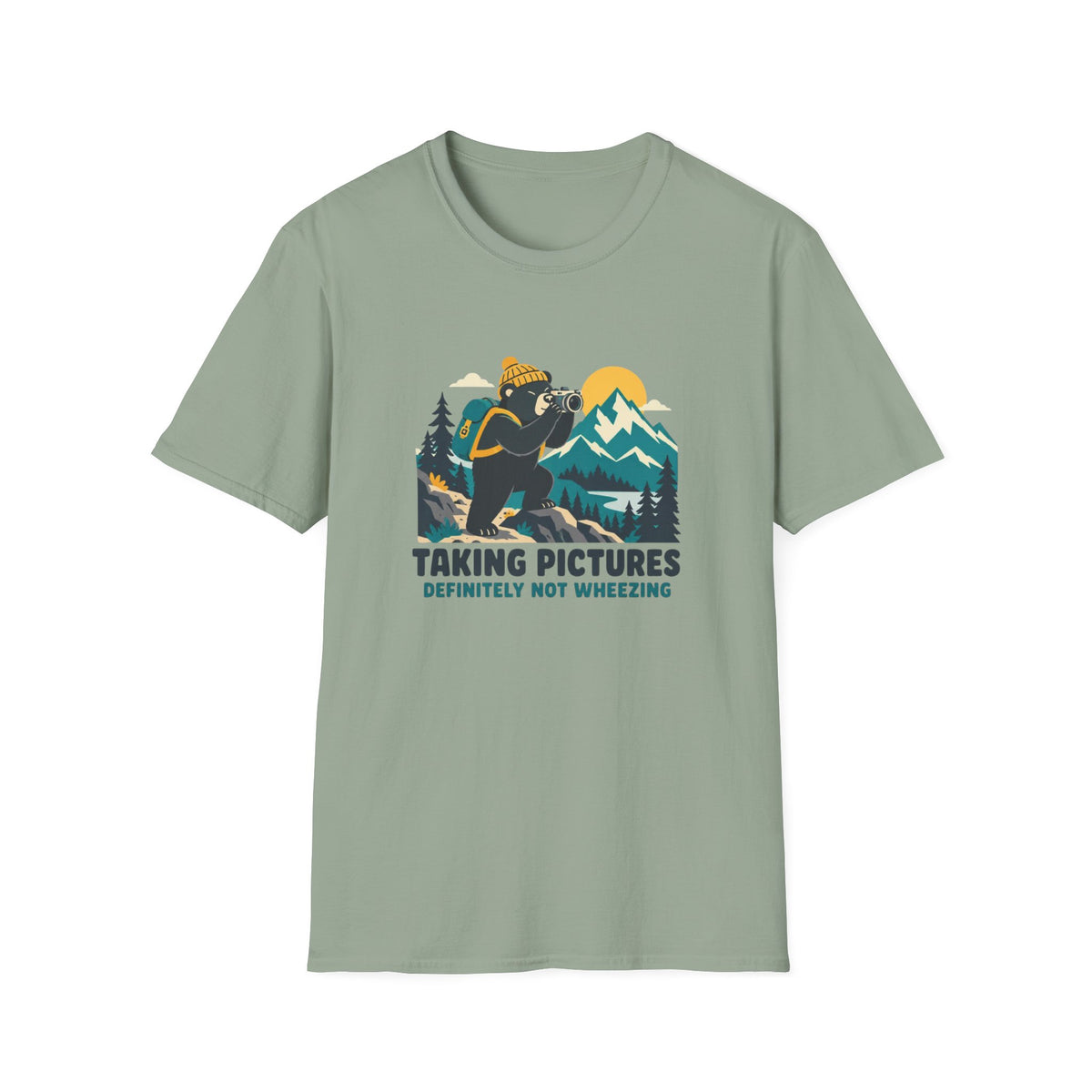 Not Wheezing Bear T-Shirt